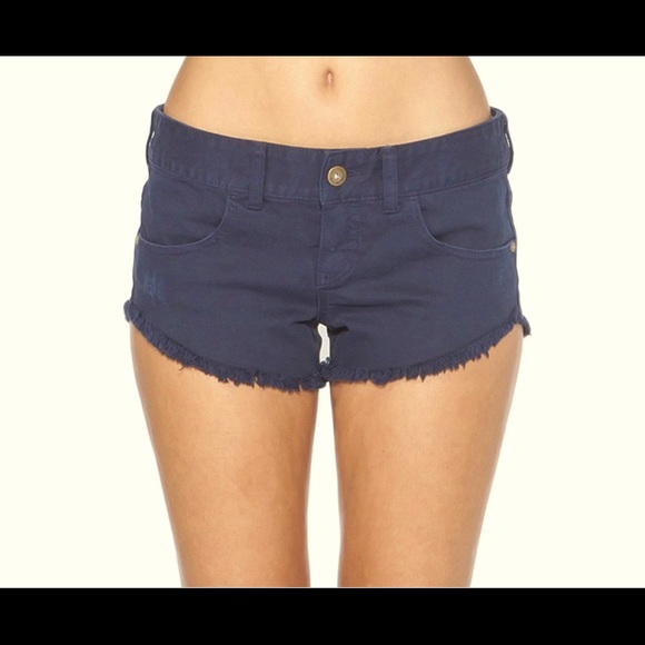 Billabong Khaki Denim Cut Offs || ‘ Laneway’ - Picture 5 of 5